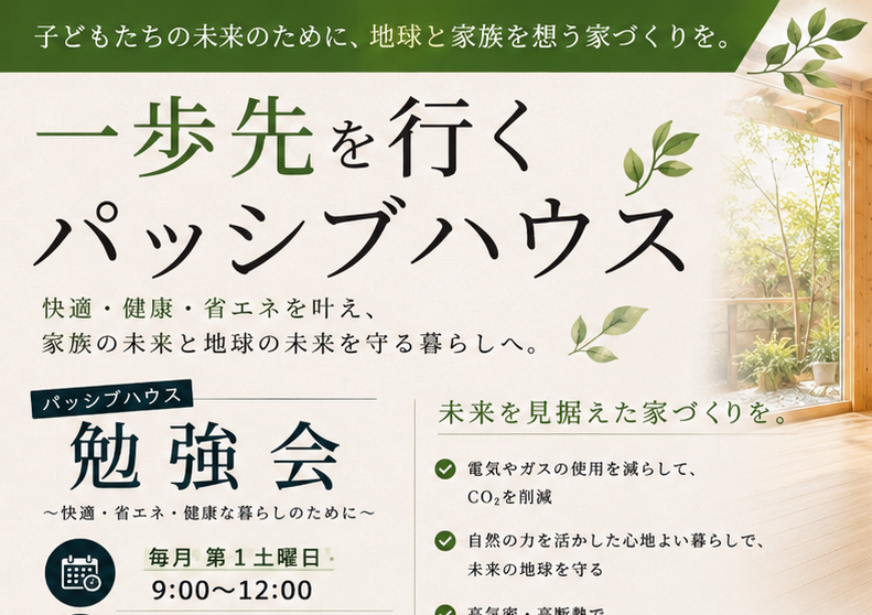 一歩先を行くパッシブハウス勉強会 写真